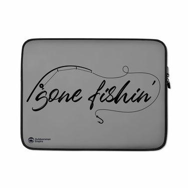 Gone Fishing v2 Laptop Sleeve